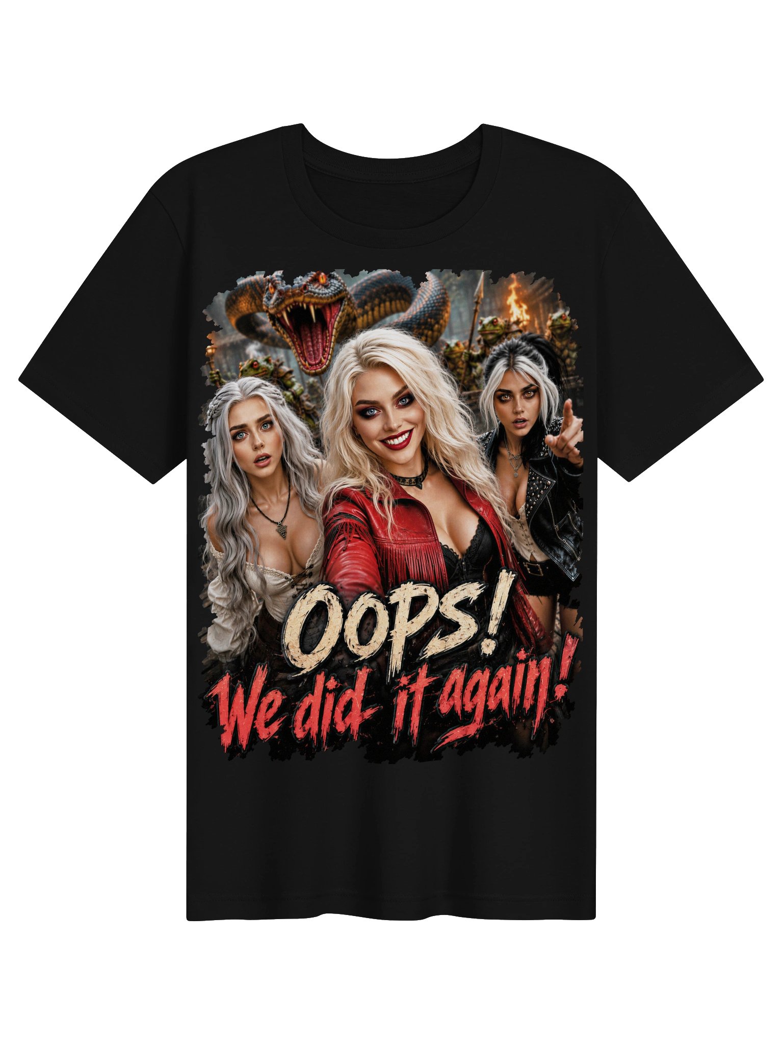 Aurora, Bianca, Penny - Oops! We did it again! - T-SHIRT product image (1)