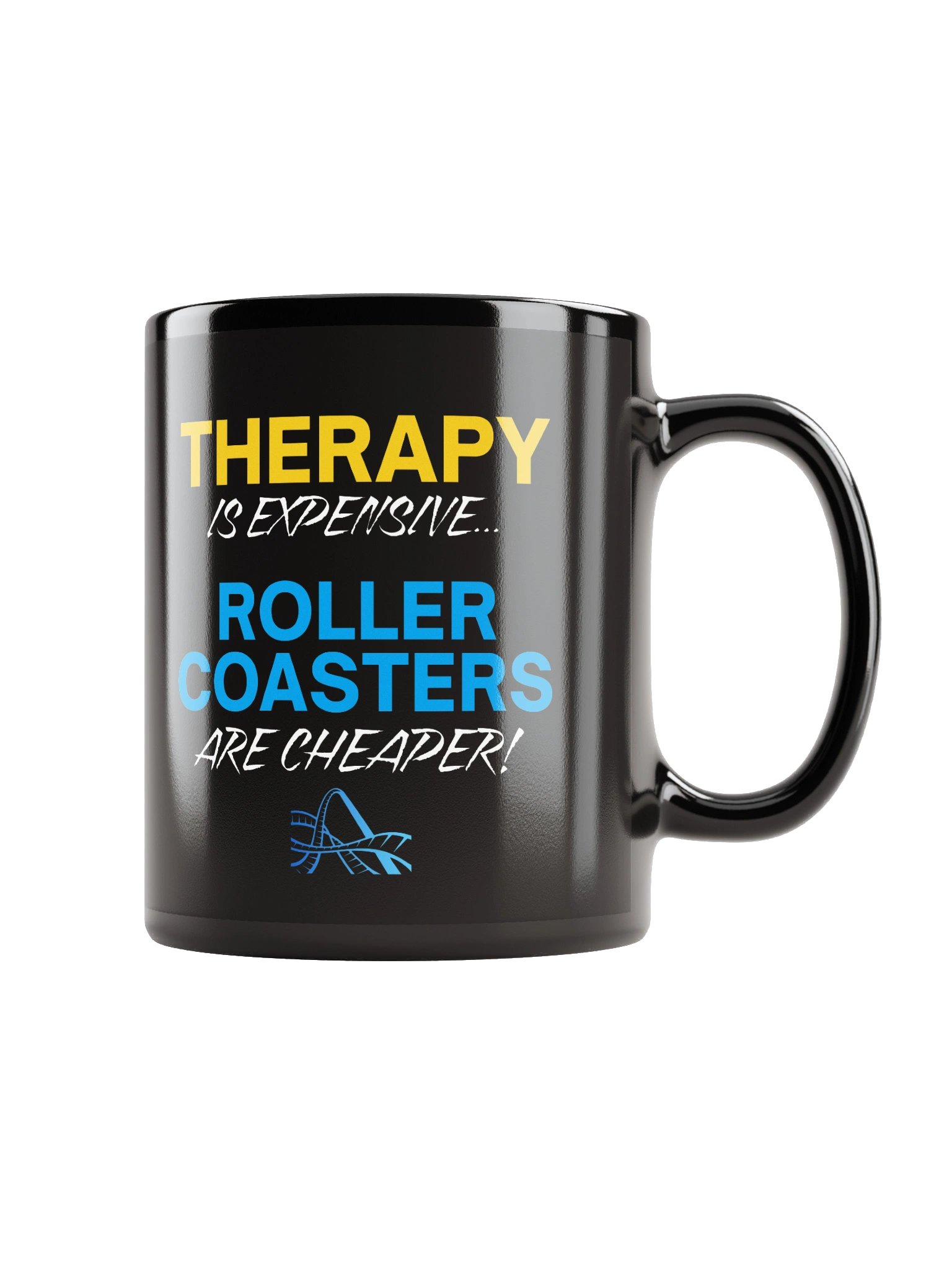 Roller Coaster Therapy Mug product image (1)