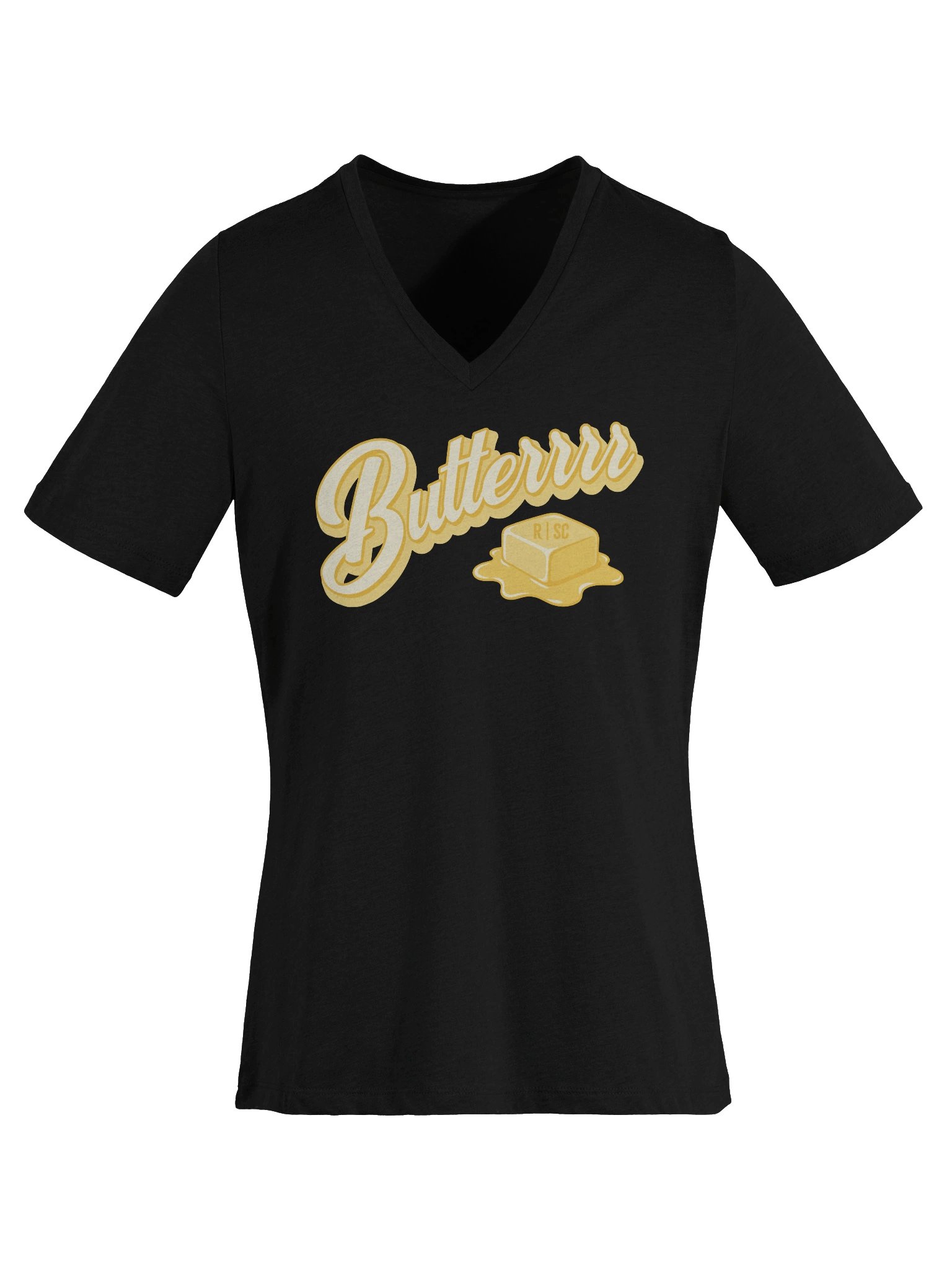 Butterrrr V-Neck T-Shirt product image (21)