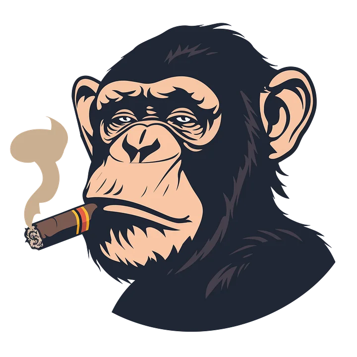 Badass Chimp - Long Sleeve Shirt product image (2)