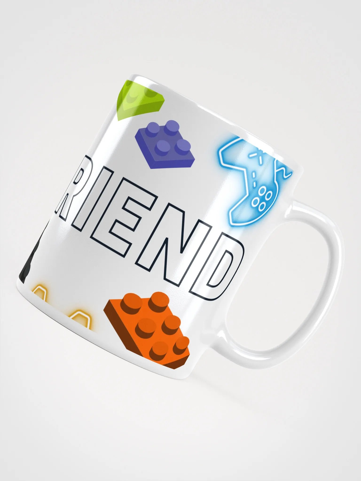 Thradriend White Glossy Mug product image (4)
