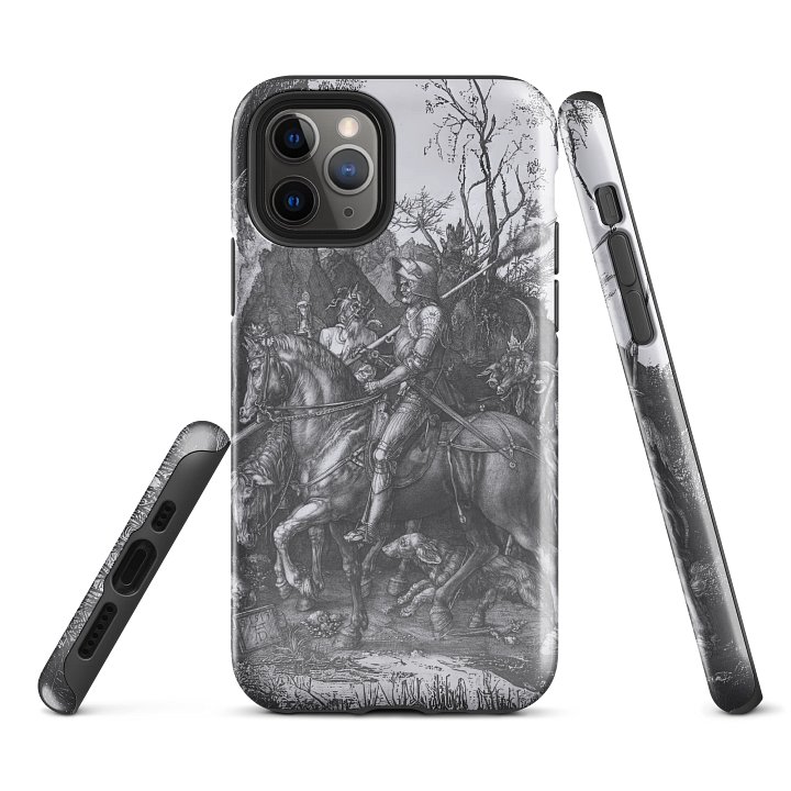 Albrecht Dürer – Knight, Death and the Devil iPhone® Tough Case product image (1)