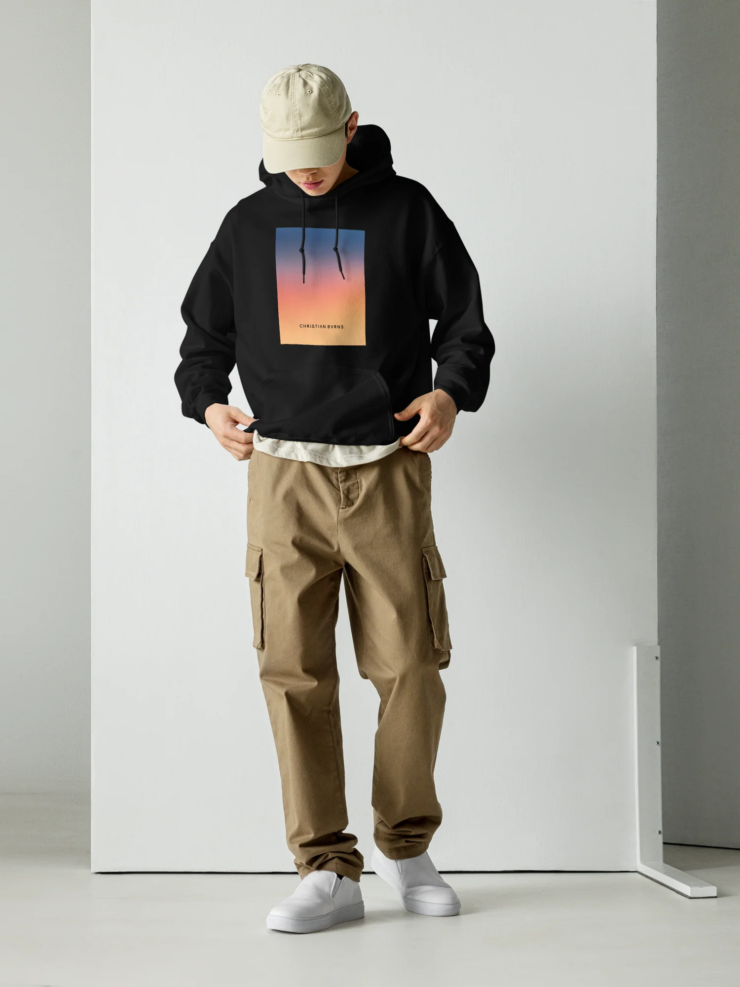 Sunrise Gradient Logo Hoodie product image (2)