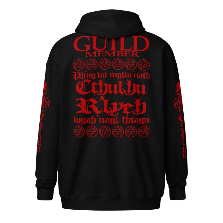 Guild Member Zip-Hoodie - Cthulhu Fhtagn product image (1)