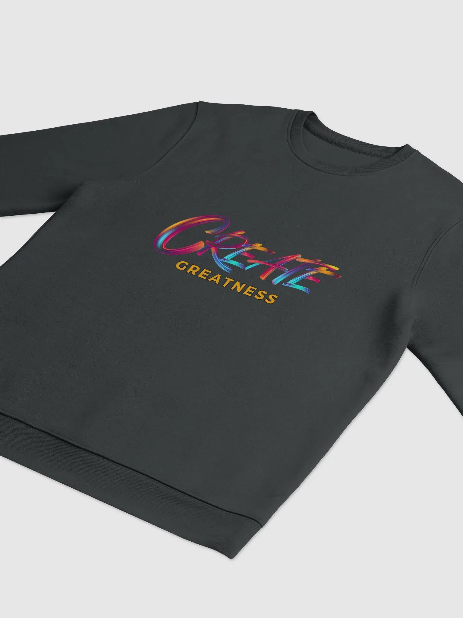 Create Greatness Unisex Eco Sweatshirt product image (8)