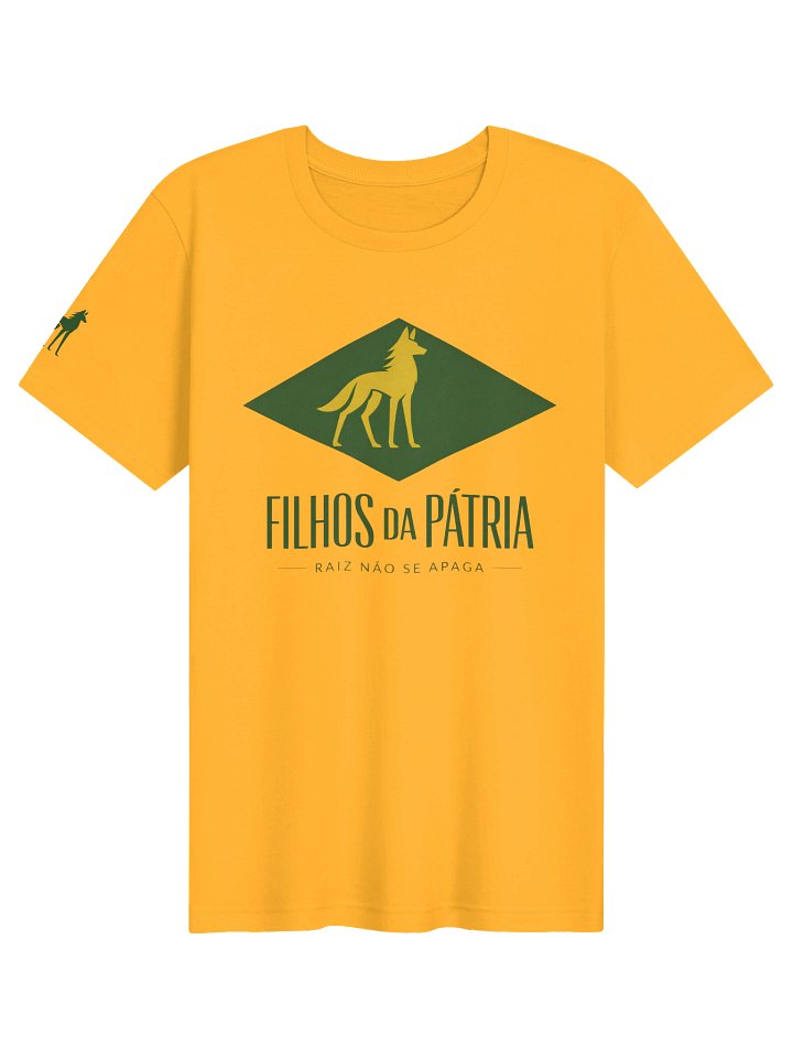 Camiseta Fundadora Filhos da Patria Amarela product image (2)