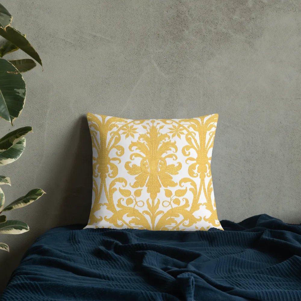 Gold Ornate Pillow product image (4)