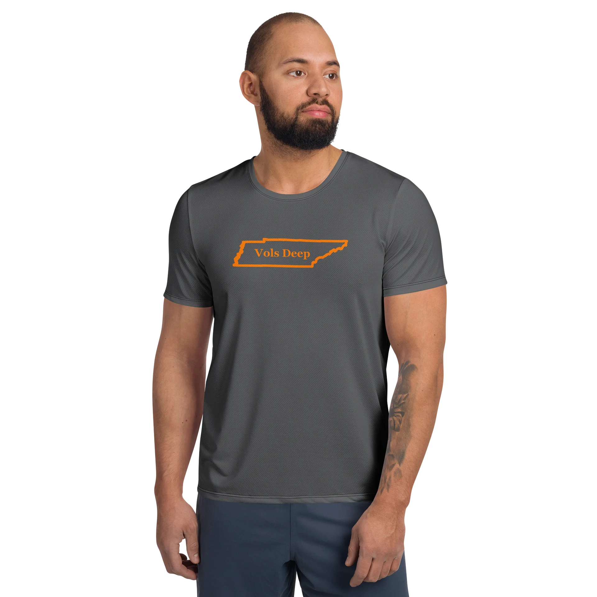 Smokey Grey Athletic Tee product image (1)