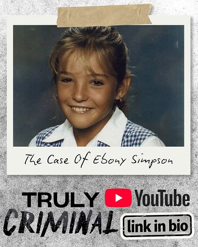 This week we're covering the case of Ebony Simpson. Start watching now 🖤

 #TrueCrime #CrimeDocumentary #TrueCrimeCommunity #...