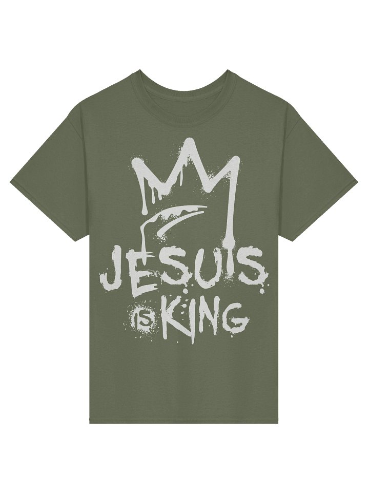 Jesus Is King Men's Tee 3 - Front & Back product image (5)