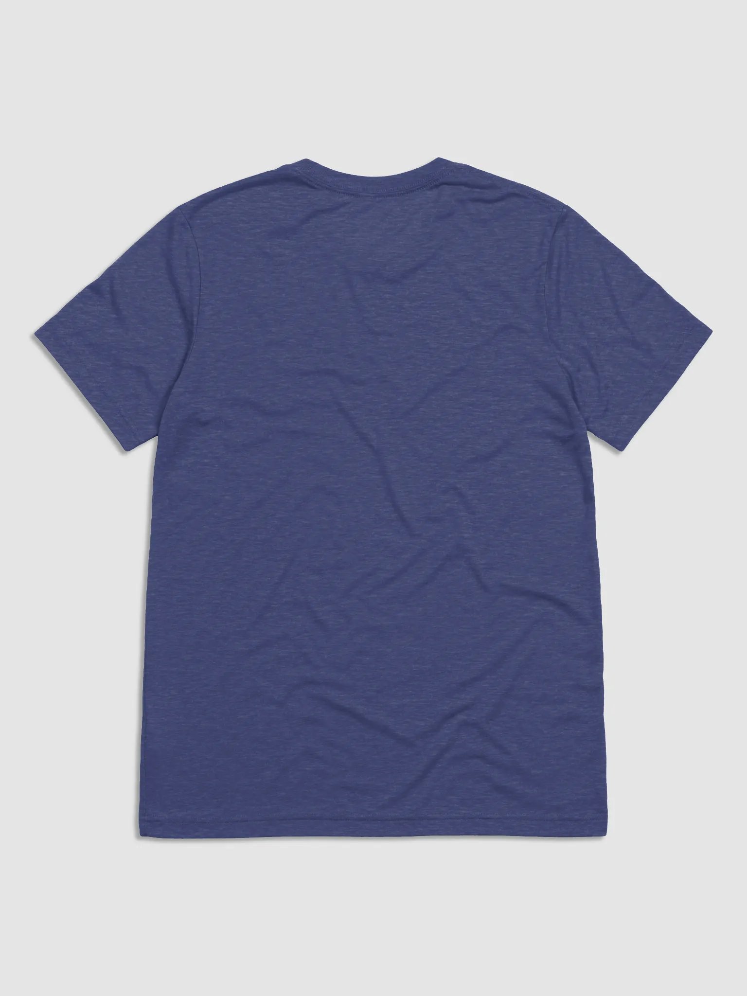 Tree barcode tri-blend T-shirt product image (2)