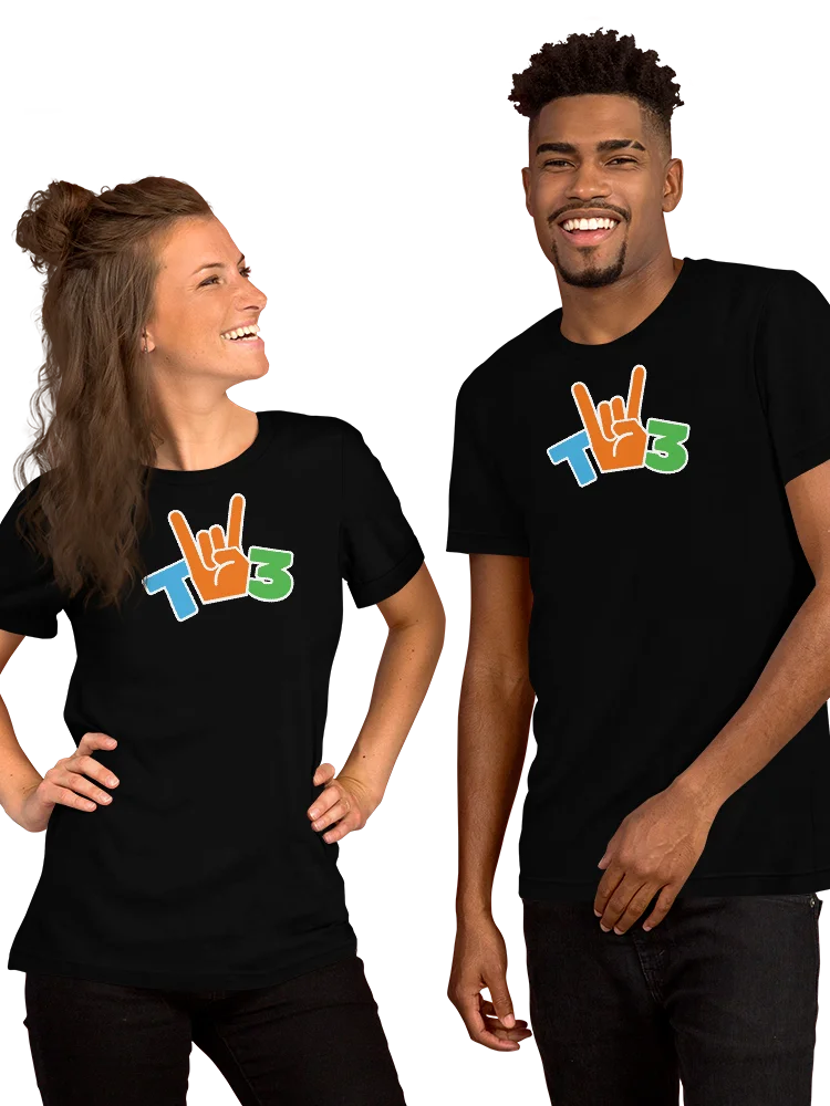 The We3 Initials Unisex T-Shirt product image (2)