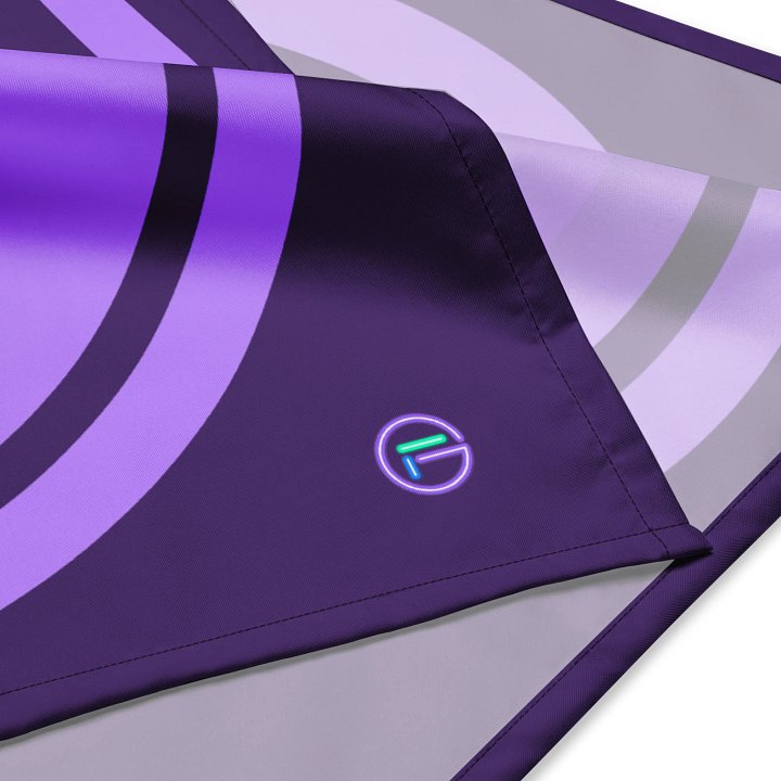 Mauve Fog Ring All-Over Bandana product image (4)