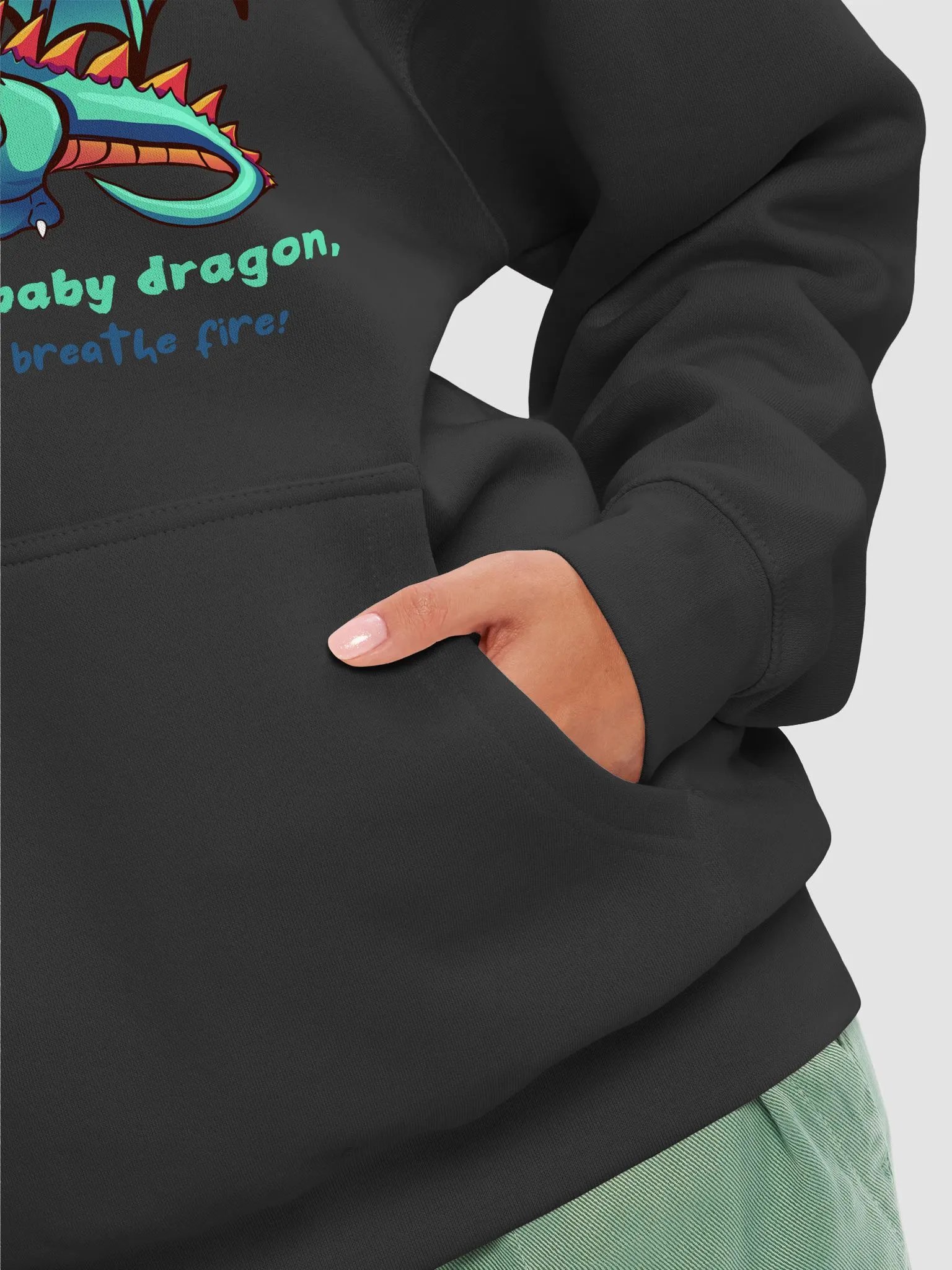 Cute Cartoon Dragon Premium Hoodie product image (8)