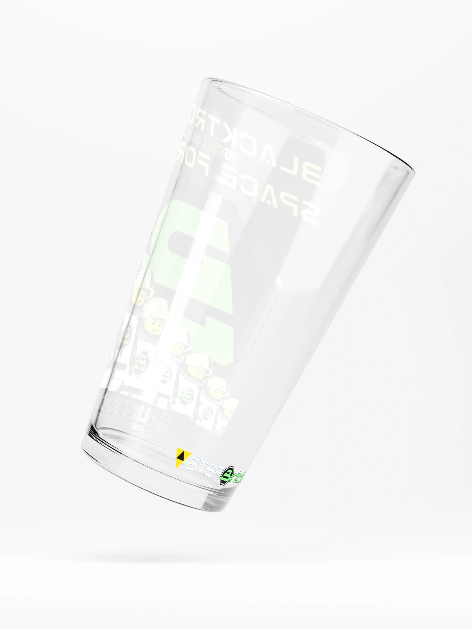 Future Space Force Recruitment Pint Glass product image (5)
