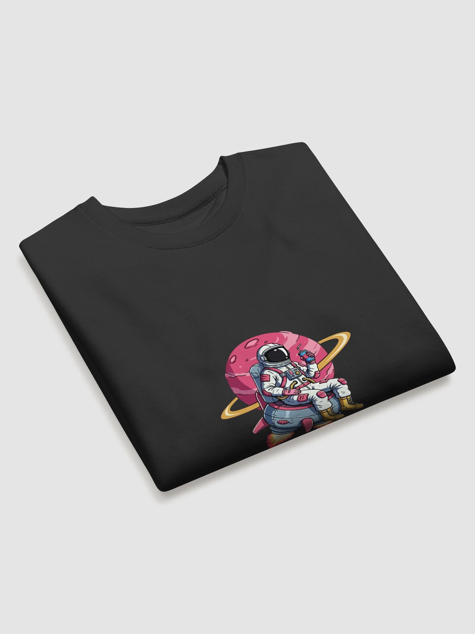 Galactic Astronaut Lounge Sweatshirt – Chill Mode: Interstellar product image (3)