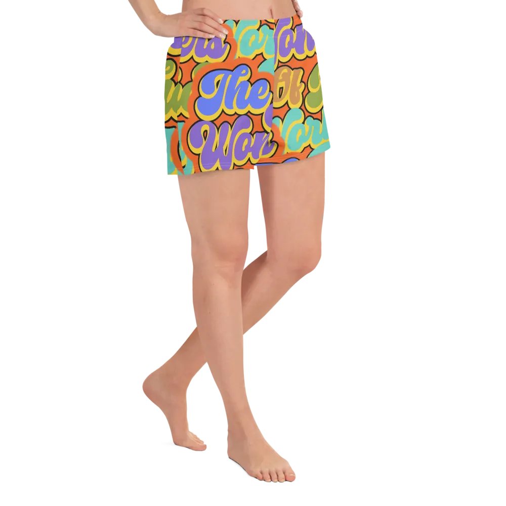 The Wonders Graphic Athletic Shorts product image (3)