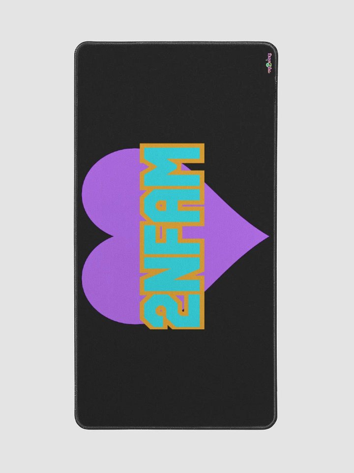 2NFAM Heart Desk Mat (Black) product image (2)