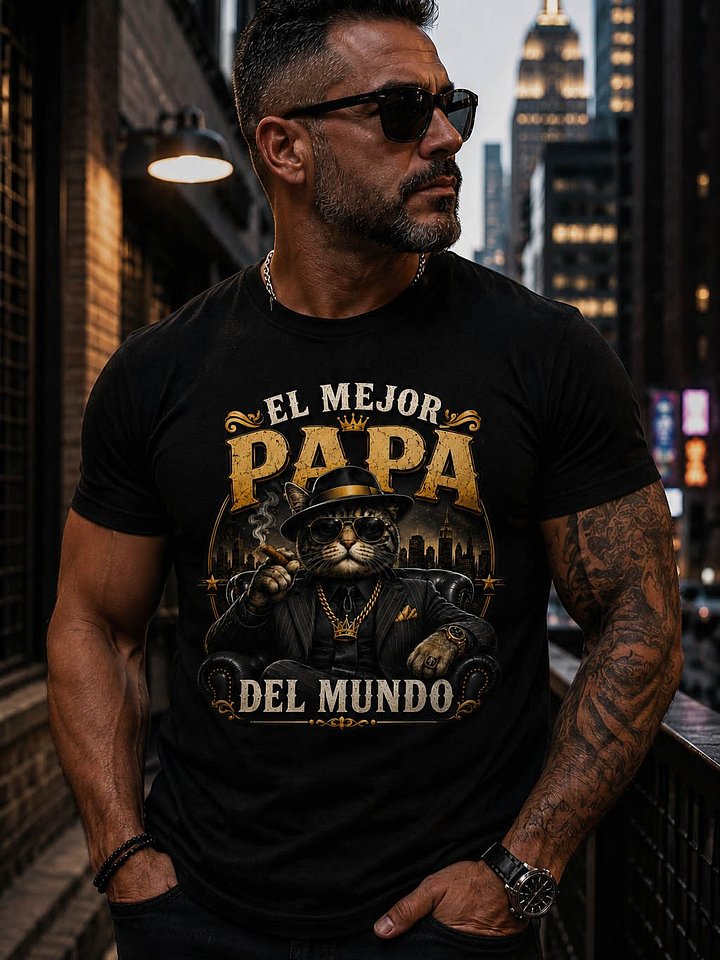 El Mejor Papa del Mundo - Camisa - T-Shirt Dia del Padre product image (2)