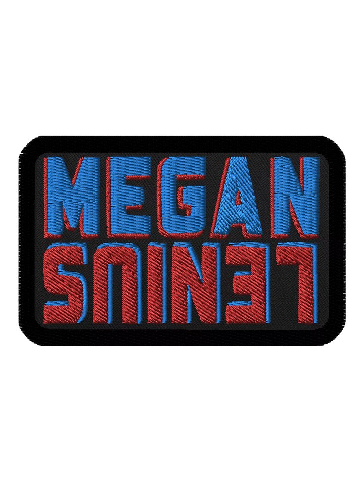 Megan Lenius Embroidered Patch in Black product image (1)