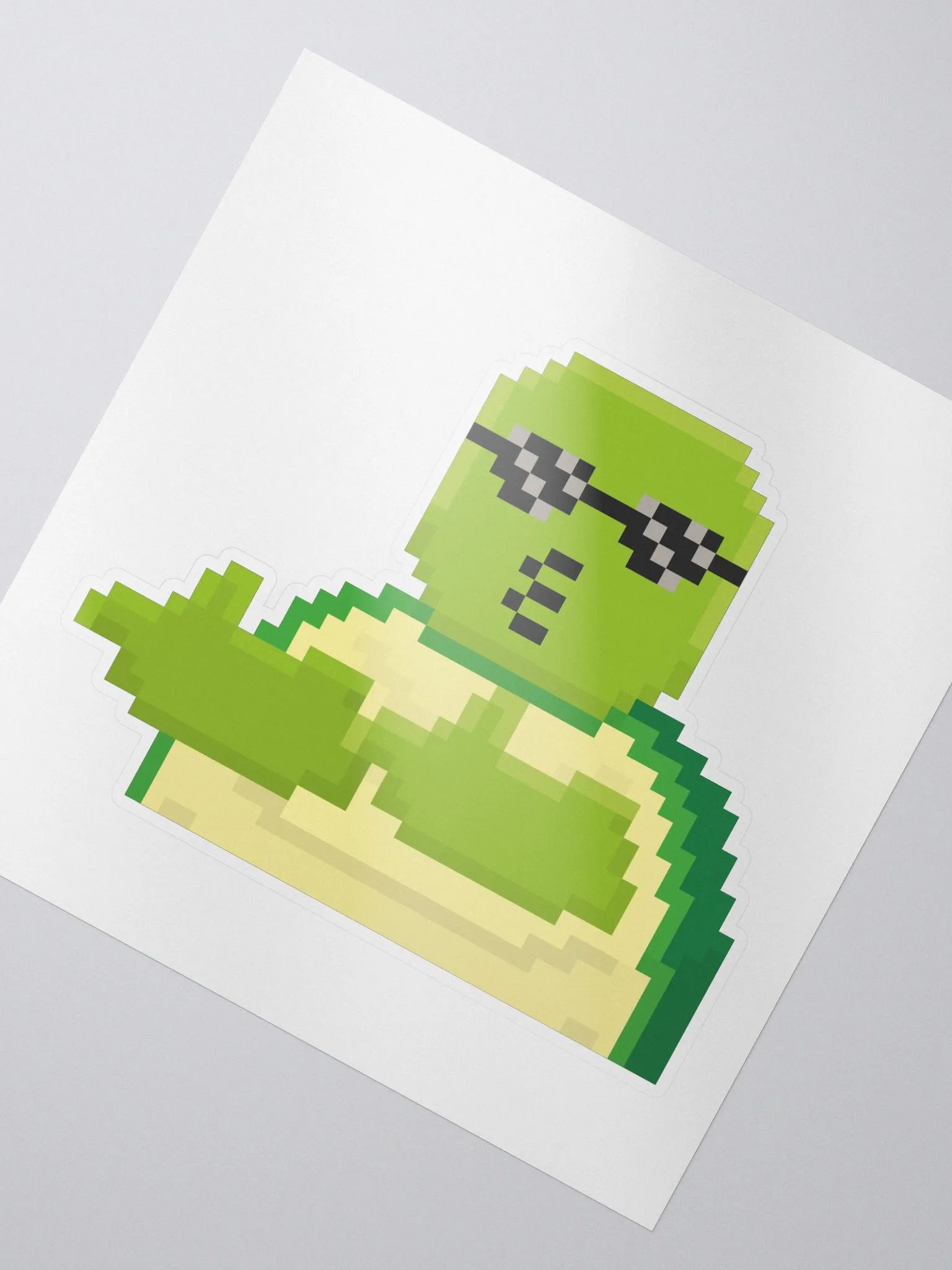 Cool Turtle Sticker product image (2)