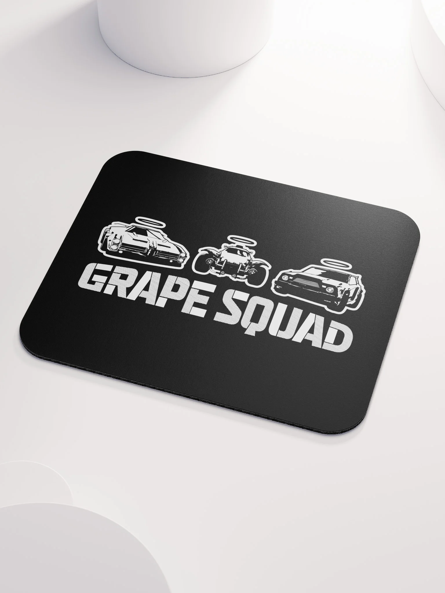 Grape Squad Cars v2 Mousepad product image (3)