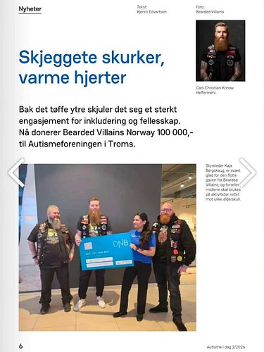 We at Bearded Villains Norway have had the great honor of being featured in the latest issue of 