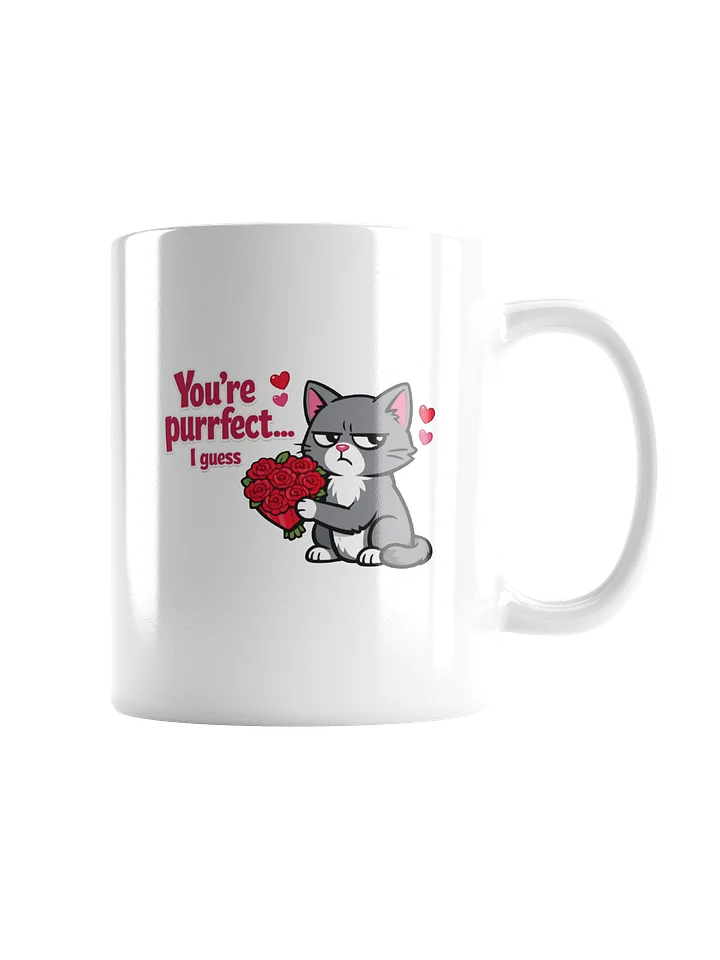 "You're Purrfect I Guess" Grumpy Cat Valentine's Mug product image (2)