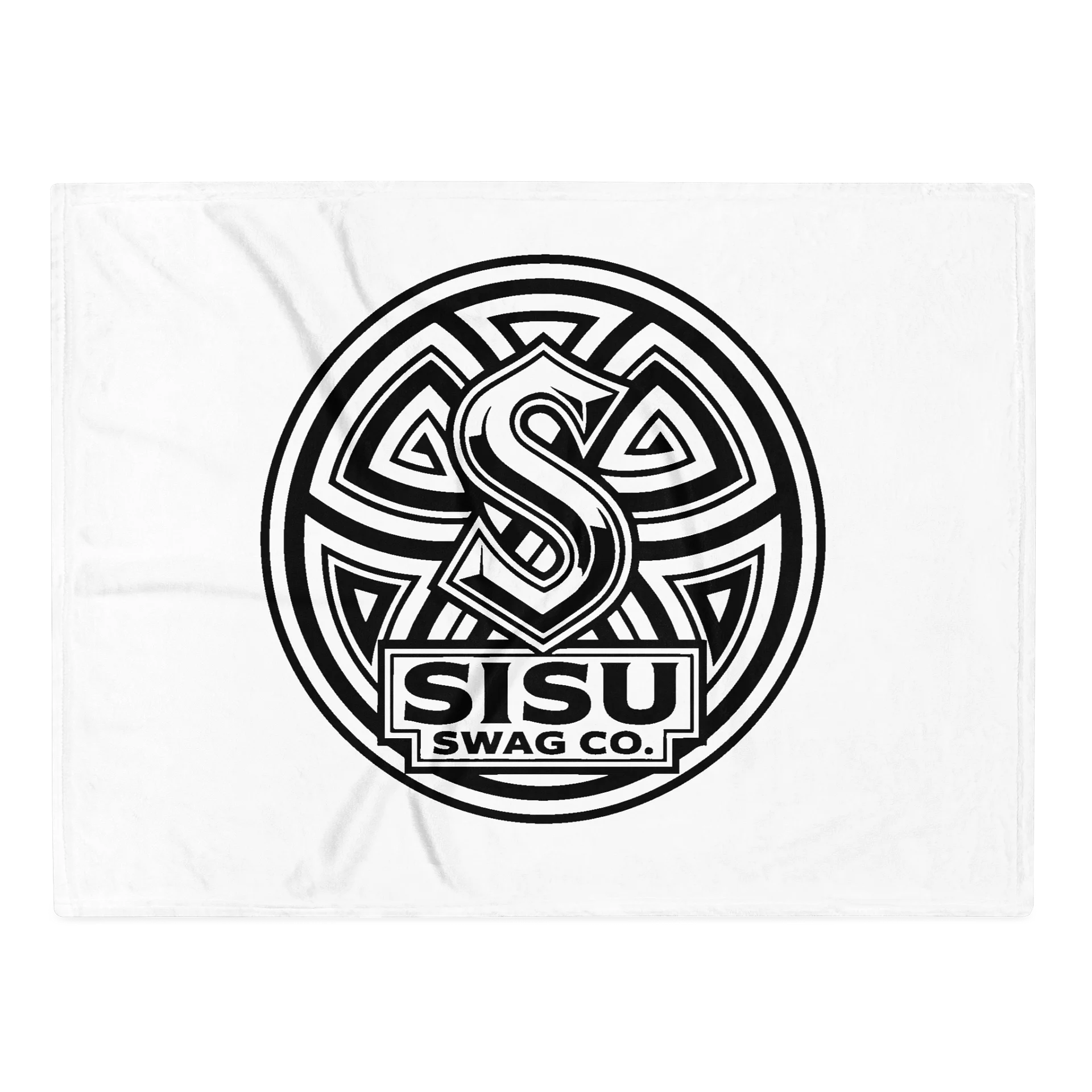 Sisu S Shield Premium Fleece Blanket | Ultra-Soft Throw Blanket | Cozy Home Decor | Motivational Gift | Sisu Swag Co. product image (1)