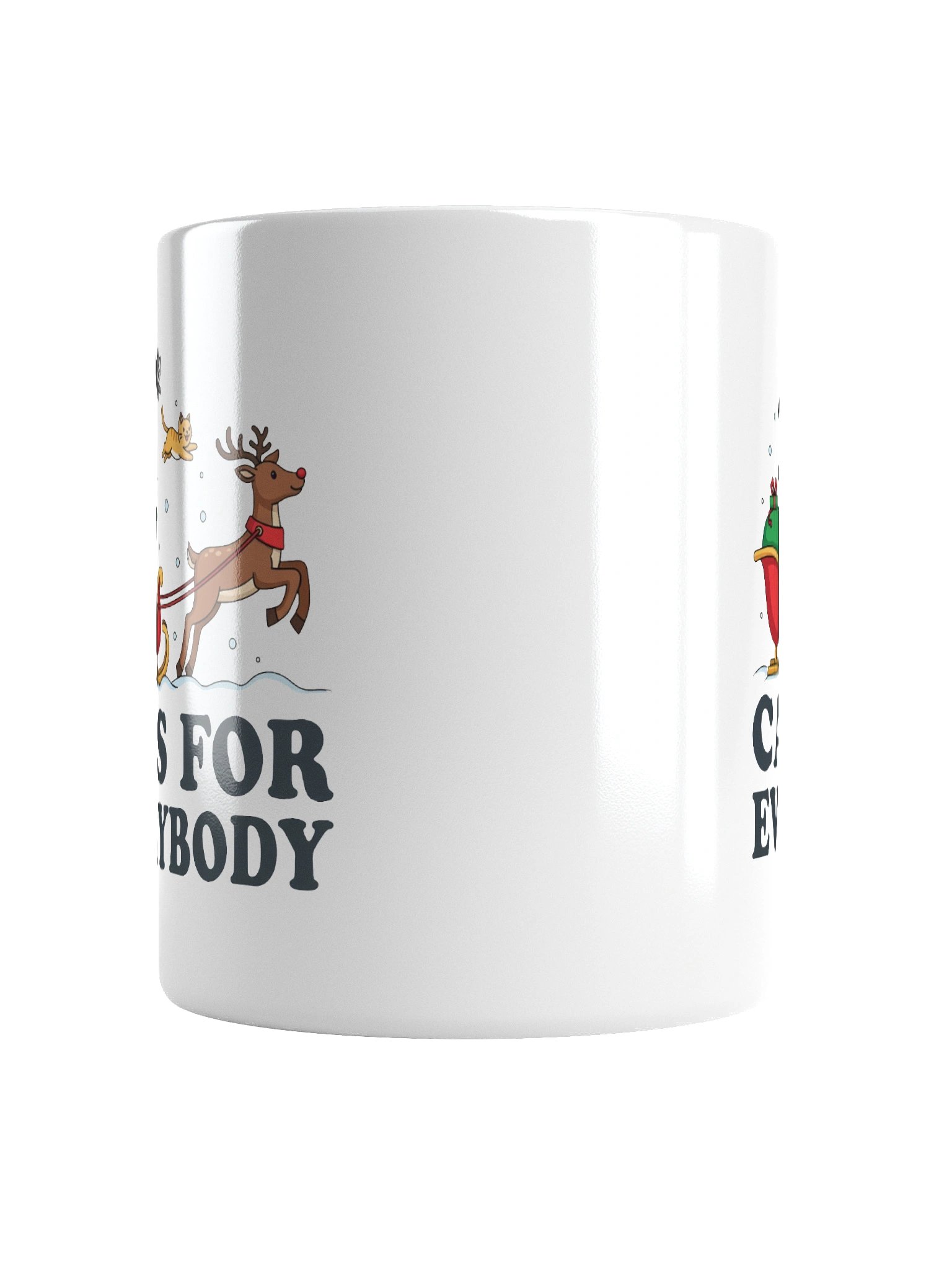 Santa's Cats for Everybody Glossy Mug product image (17)