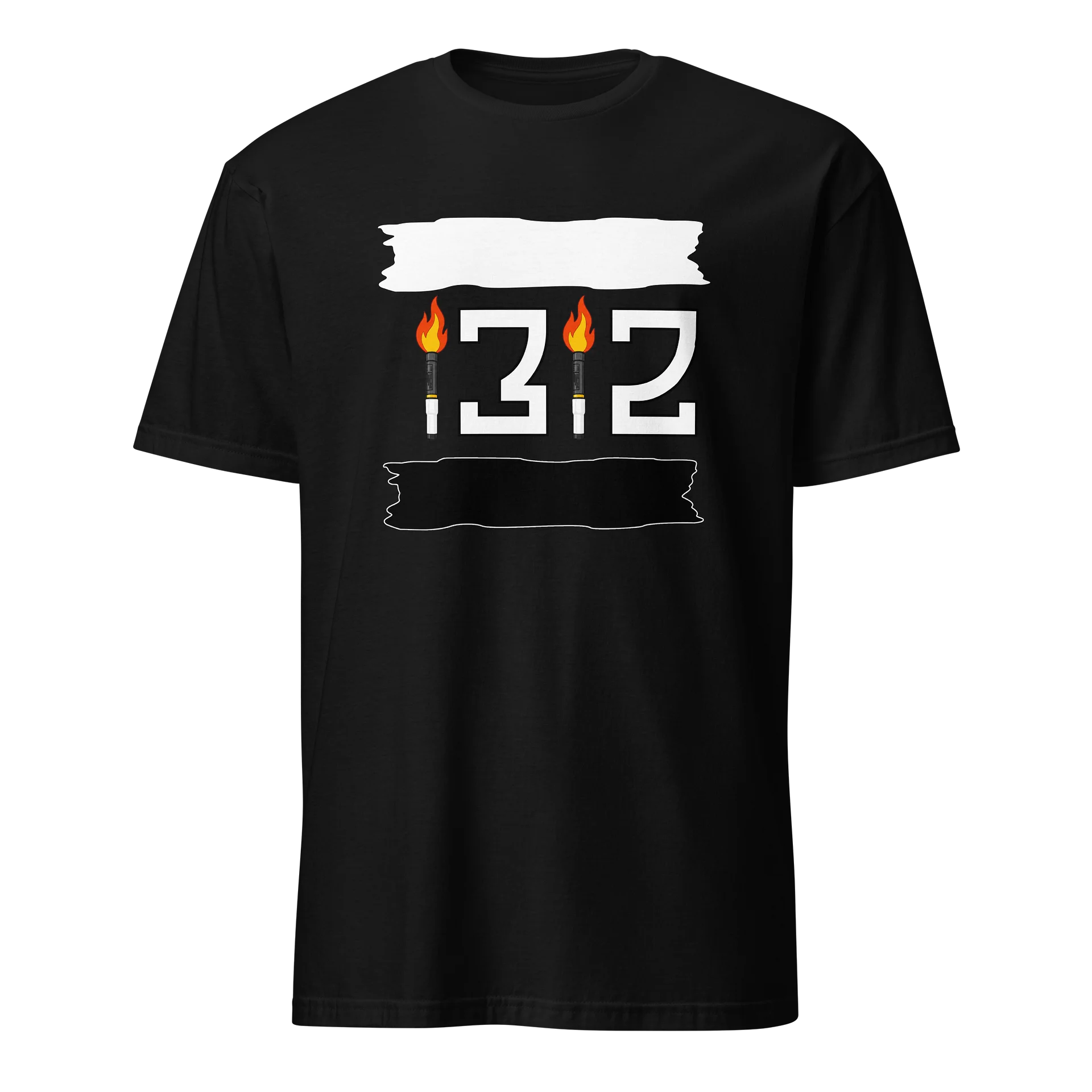 Tricou 1312 Alb și Negru | Ultraşi în Peluze product image (1)