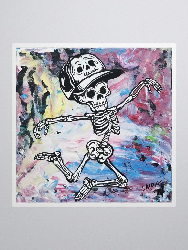 Dancing Mr. Bone Daddy Vinyl Sticker product image (6)