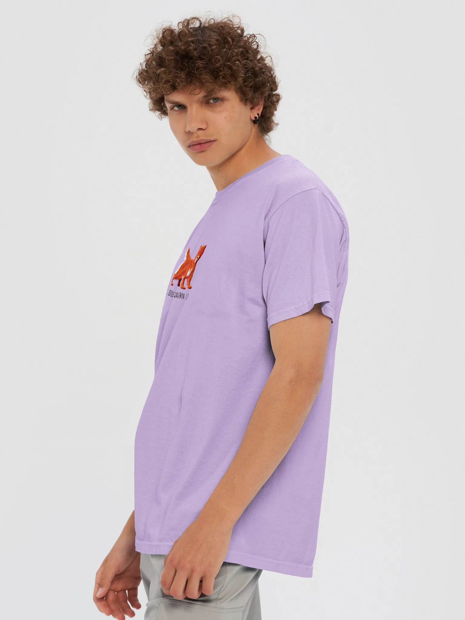Couldn't Cairn Less T-Shirt(Embroidered) of a Cairn Terrier(Red) product image (8)