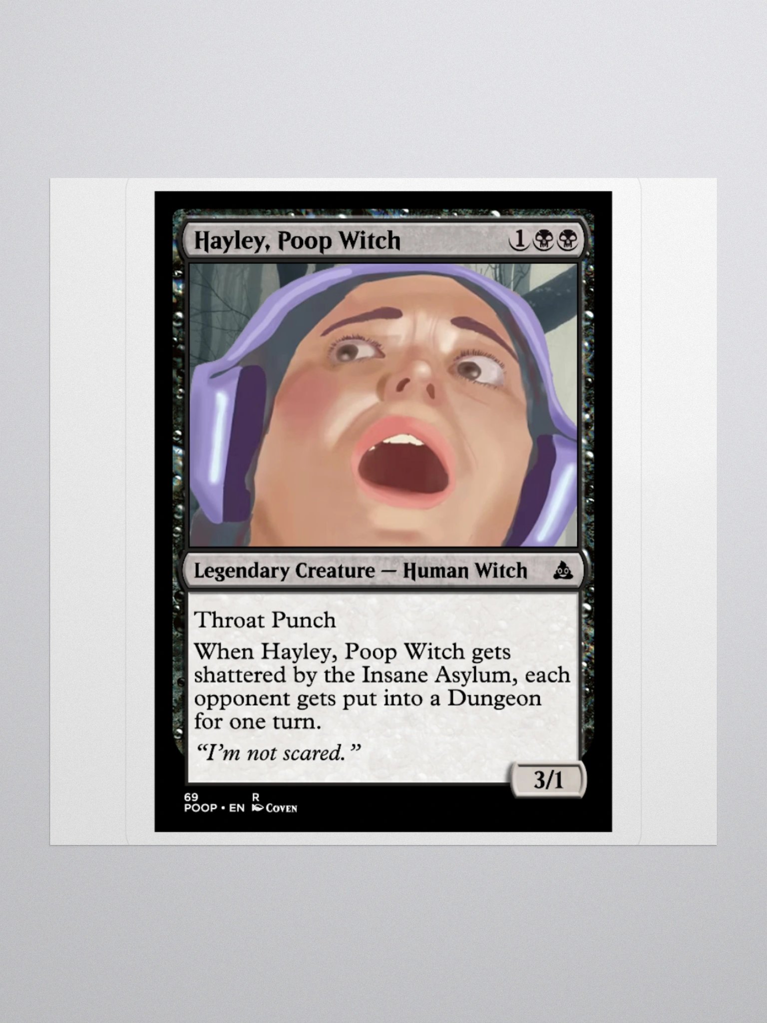 INS Cult MTG Card Sticker | poopwitchx INS Cult MTG Card Sticker | poopwitchx
