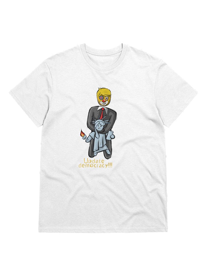 Trump strangeling the statue of liberty product image (1)