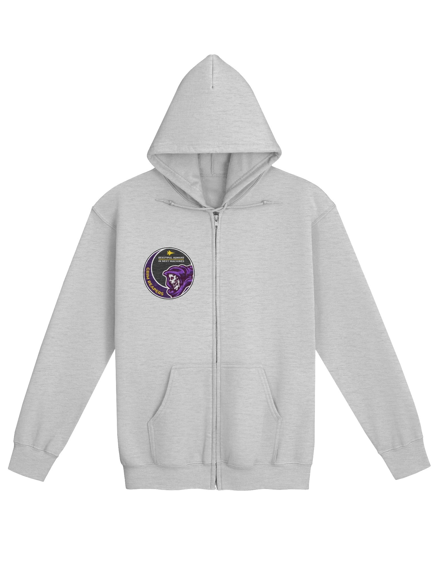 Official Grim Reapers Logo Gildan Zip Hoodie product image (17)