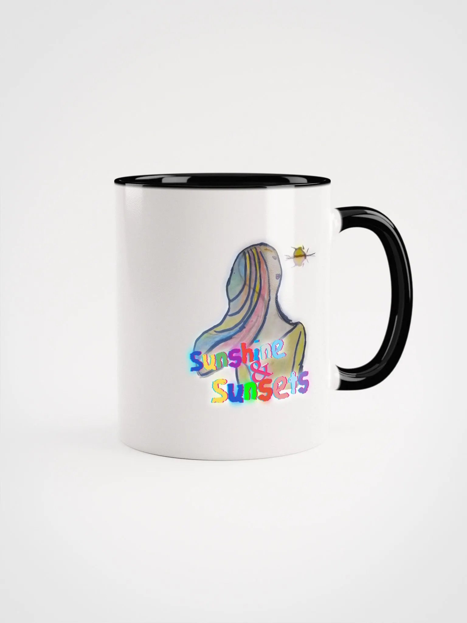 Sunshine & Sunsets Ceramic Mug with Color Inside product image (9)