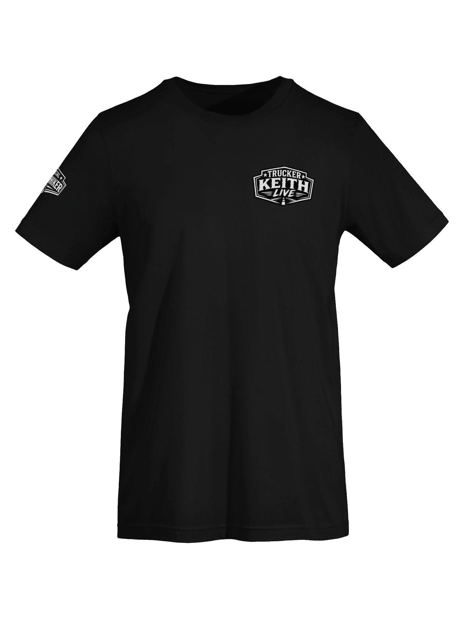 Trucker Keith Live White Badge Tee product image (55)
