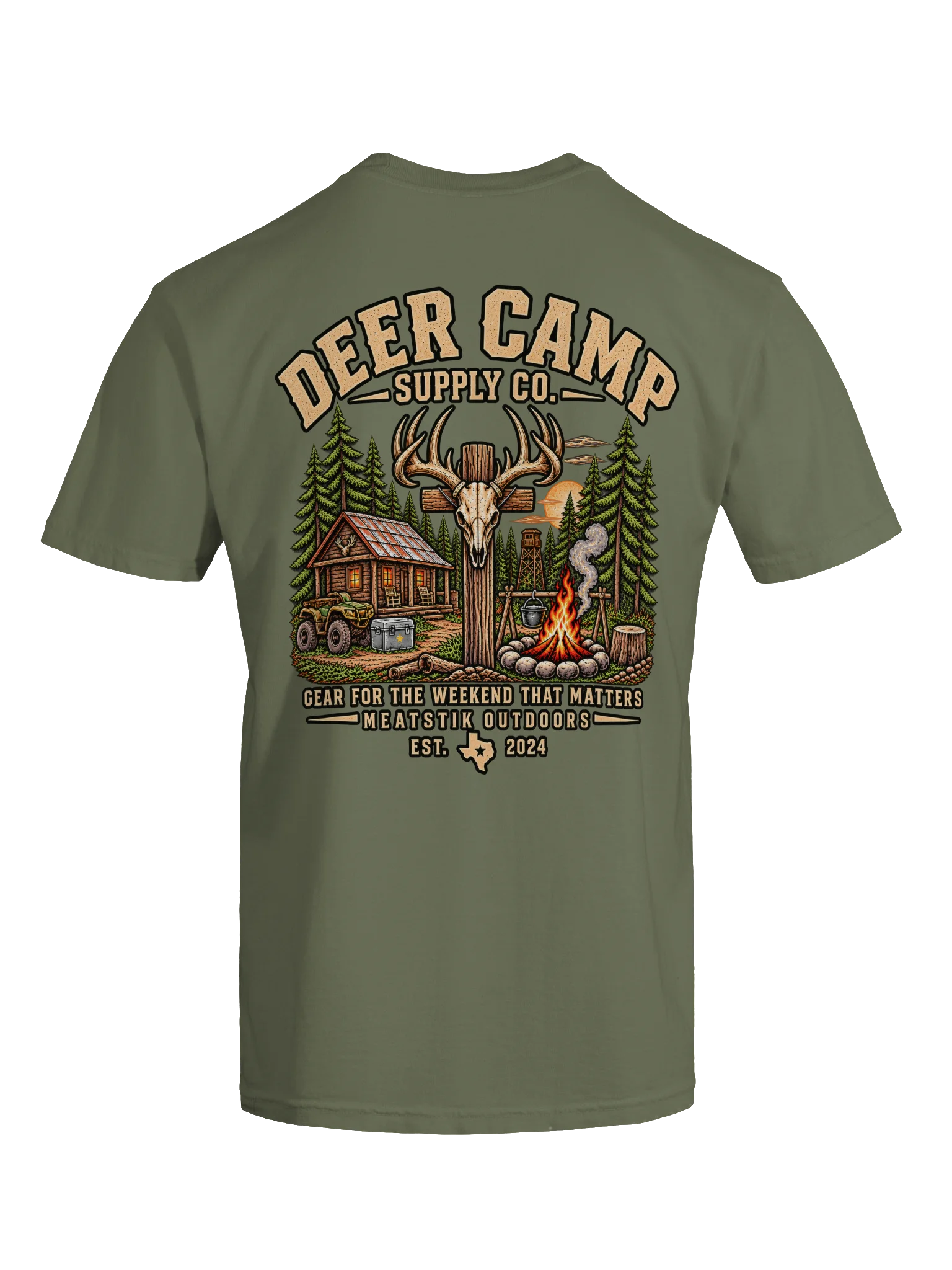 Deer Camp Supply Co. Comfort Colors Tee product image (25)
