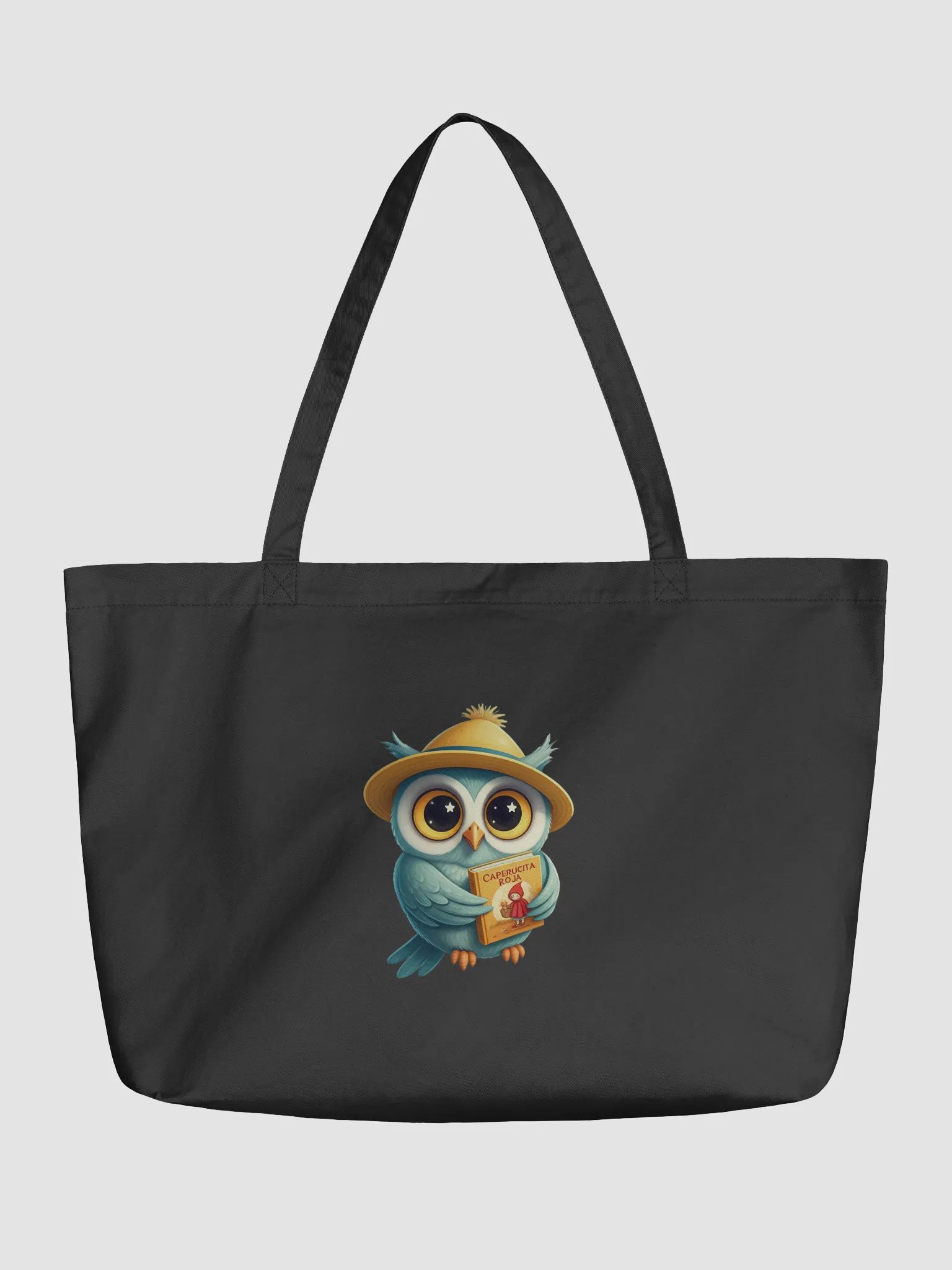 Starry-Eyed Owl Organic Tote product image (1)