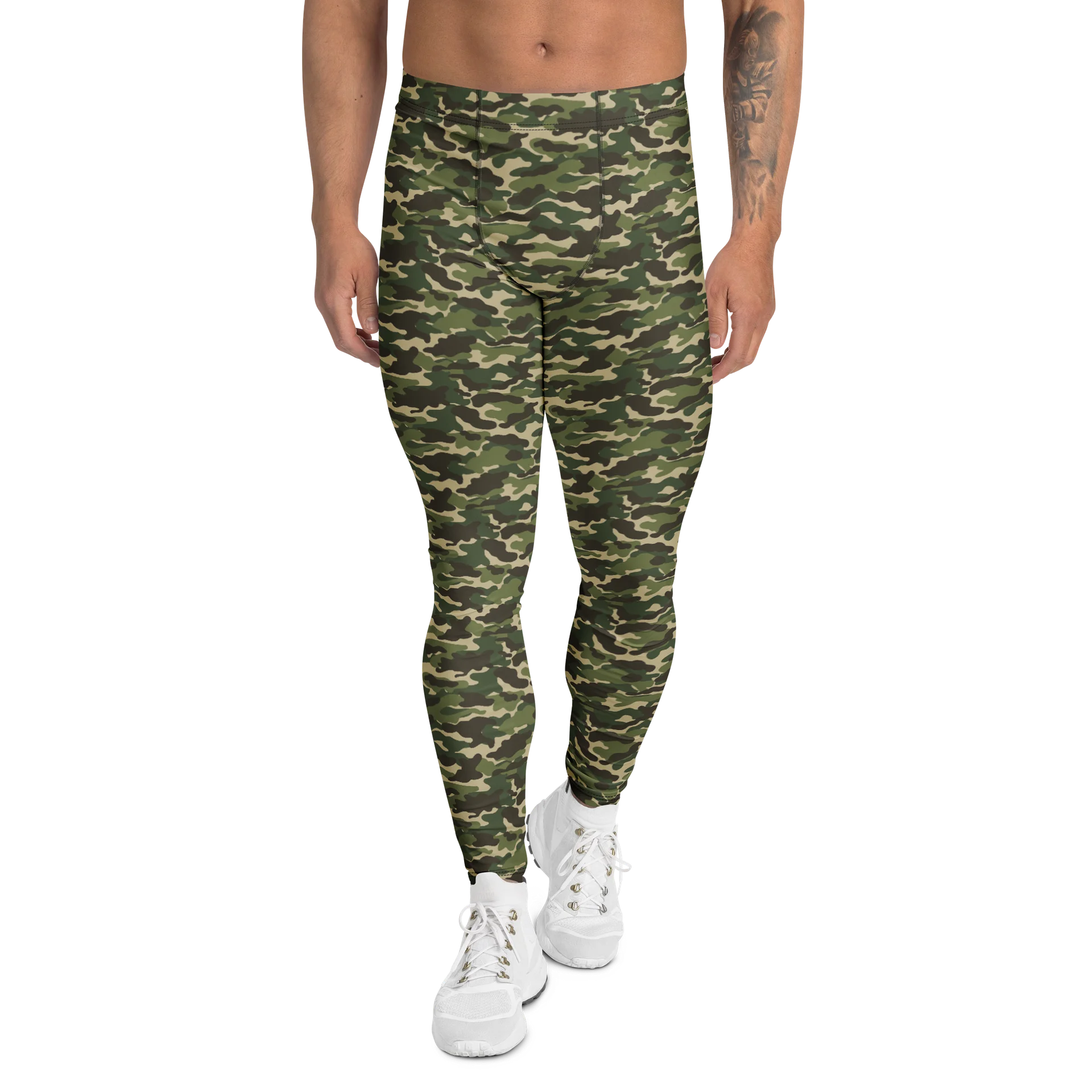 Comfortable Men’s Camo Leggings for Outdoor Wear product image (1)