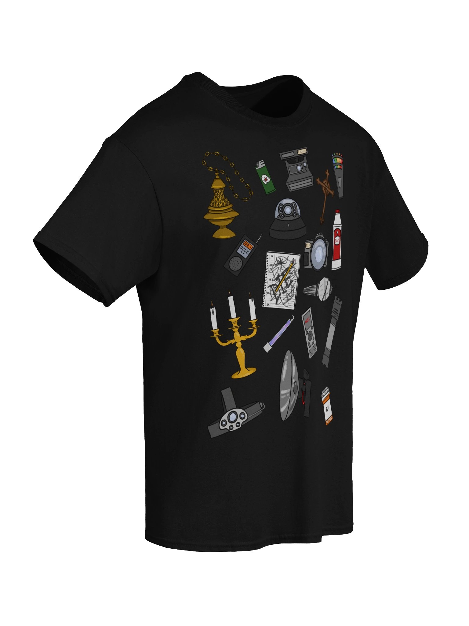Ghost Hunting Supplies Tee (Front) product image (8)