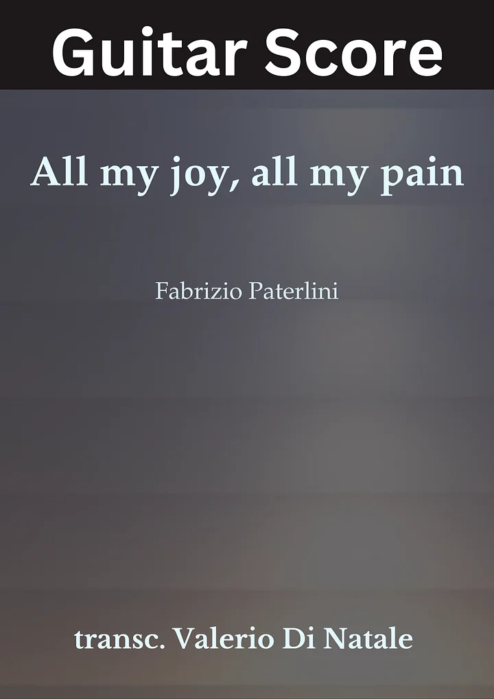 All my joy, all my pain product image (1)