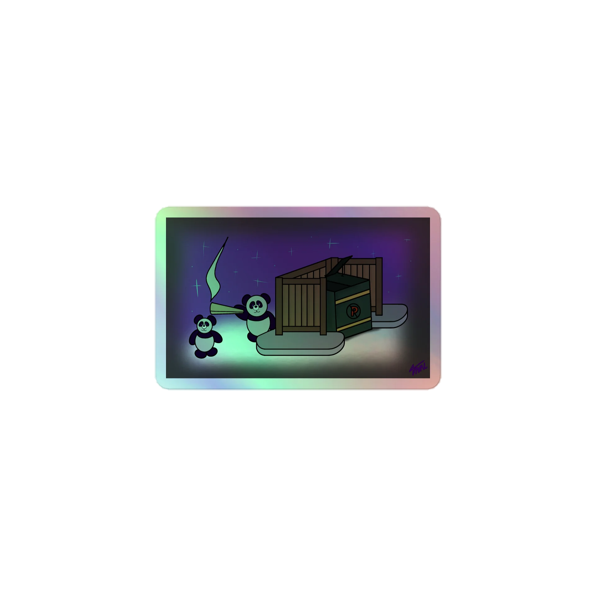 Trash Pandas Sticker product image (1)