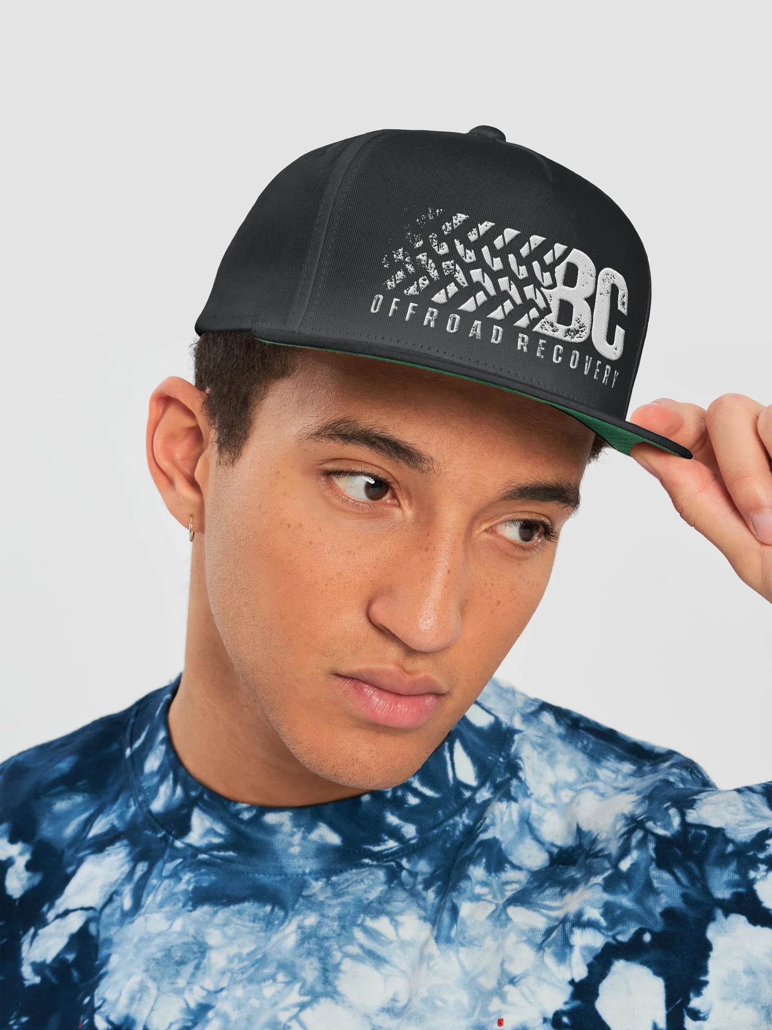 Bruce’s BC Off-Road Recovery Snapback — Black Logo product image (5)