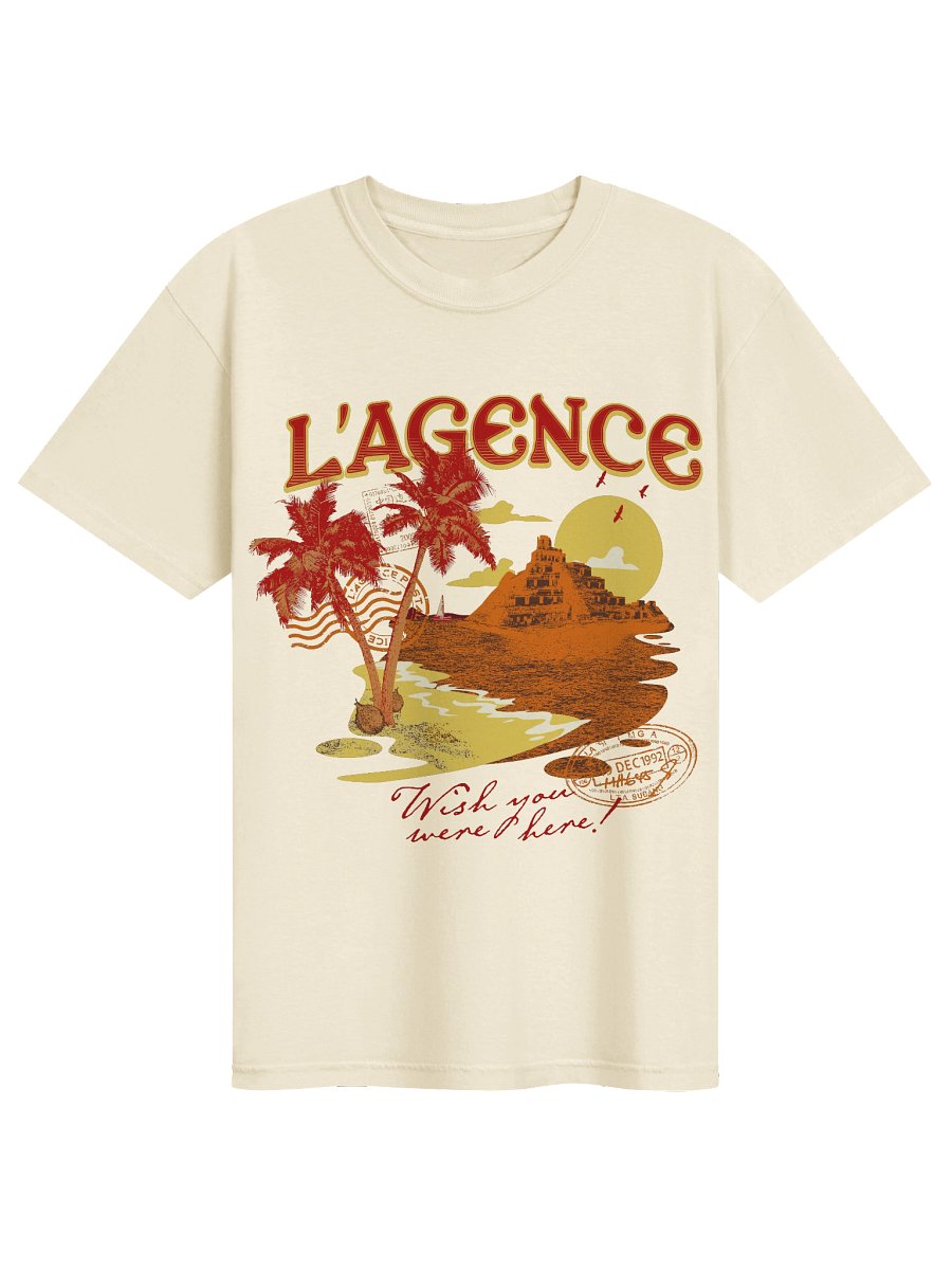 Wish You Were Here! Heavy T-Shirt - Ivory product image (1)