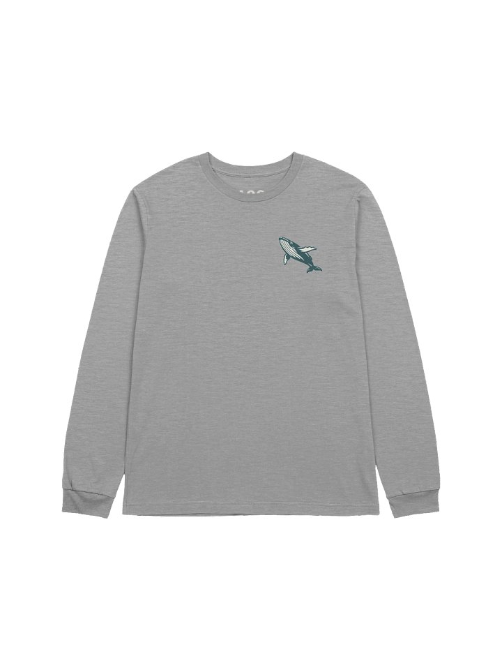 Whale Long Sleeve T-Shirt product image (1)