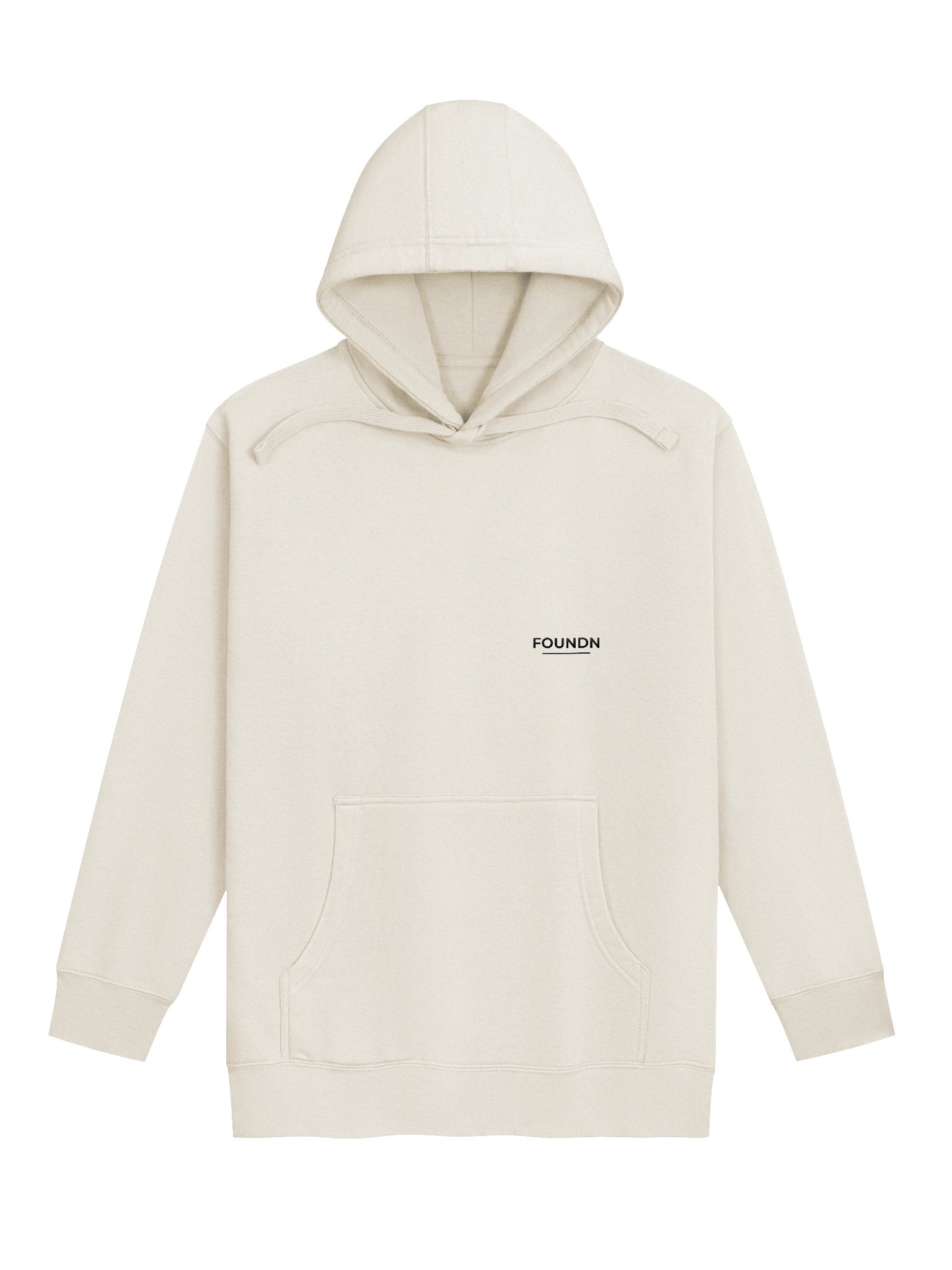 Essentials Hoodie — Bone product image (1)