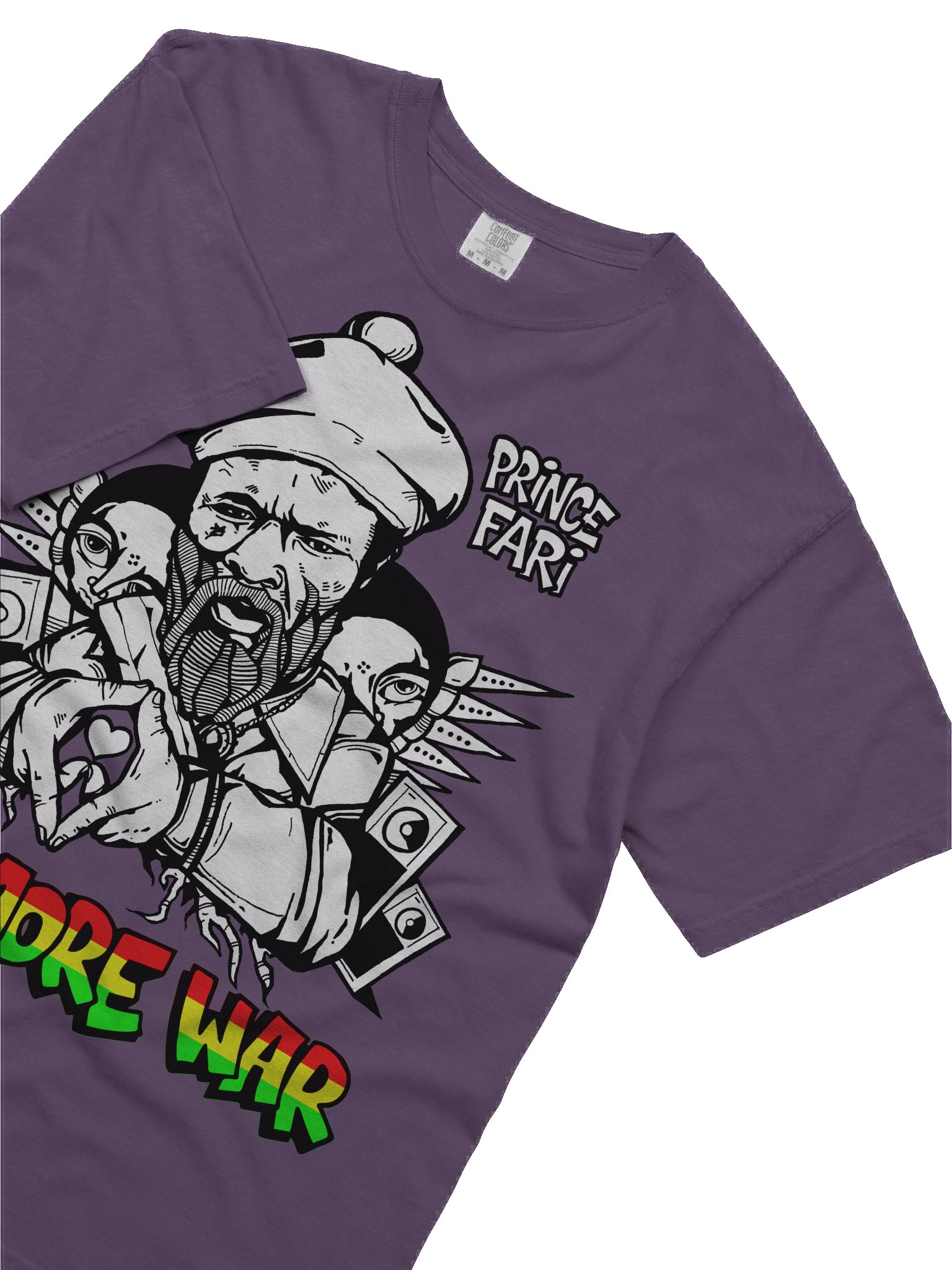 Prince Far I T-Shirt by RasTerms37 (Colorful / Red Gold Green / Premium) product image (3)