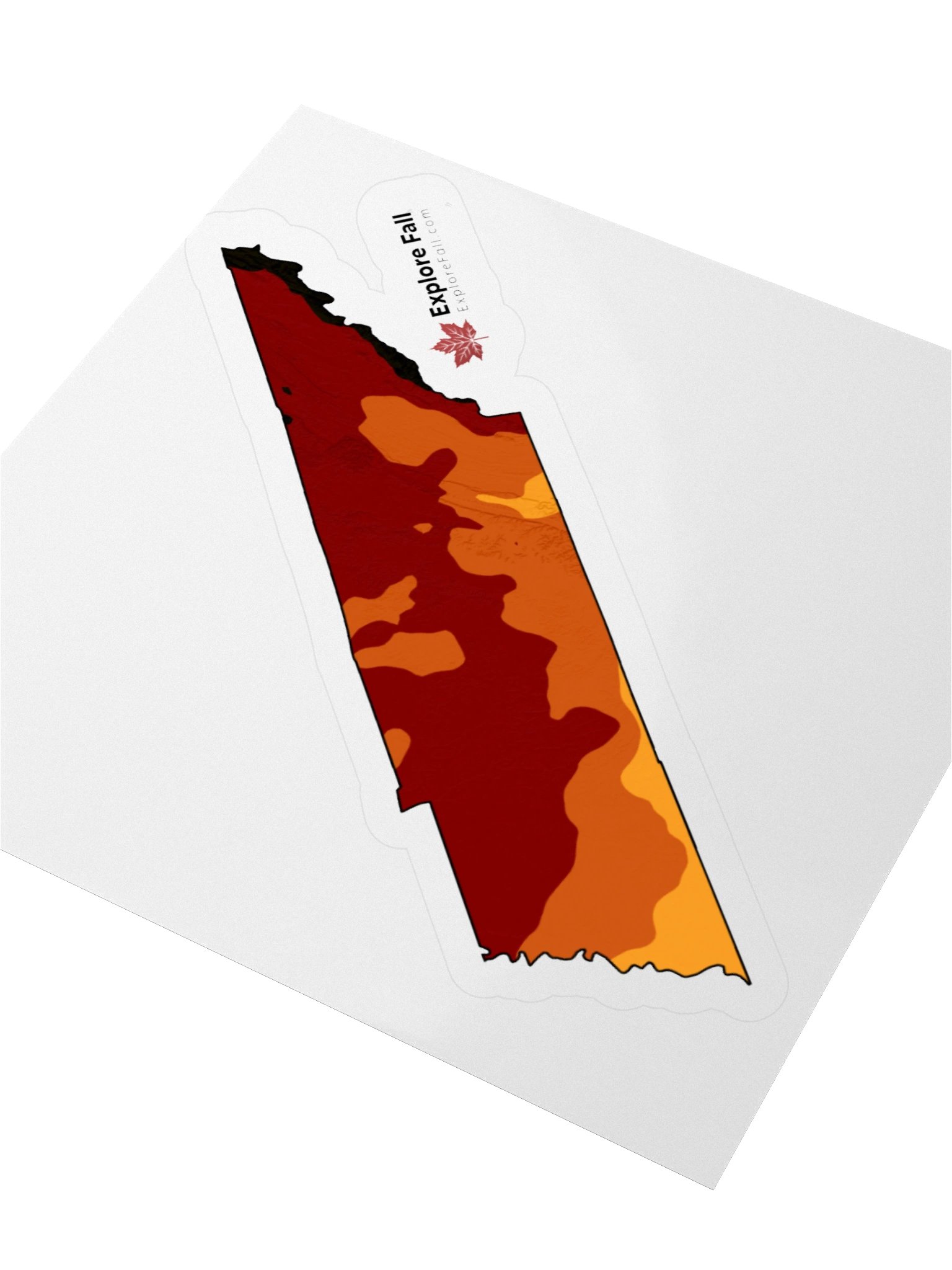 Tennessee Peak Fall Color Sticker product image (7)
